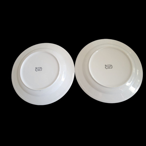 Vintage Fine Porcelain by Northridge China Bright White Floral Design Set of 2 - Picture 11 of 12